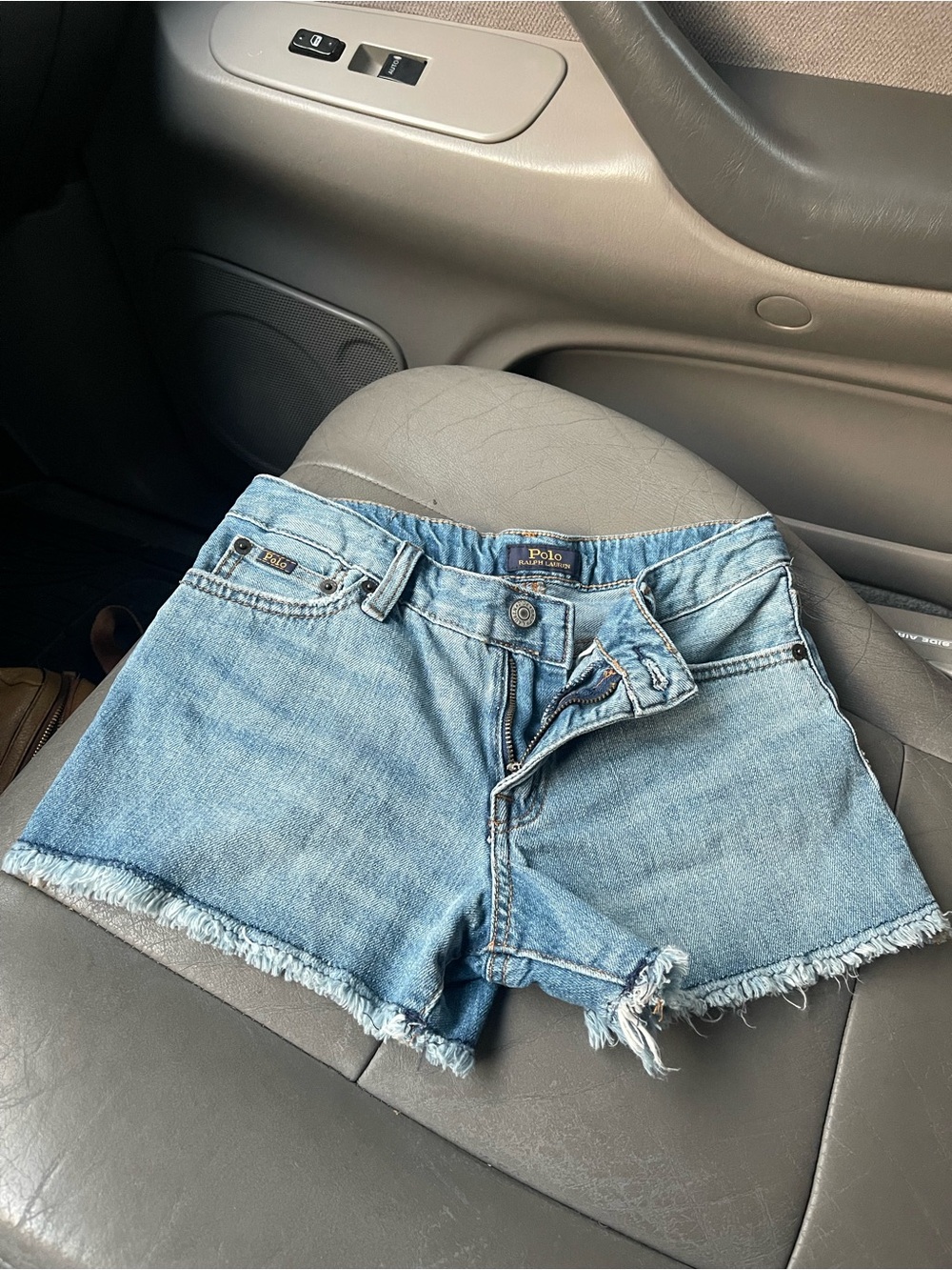 Polo by Ralph Lauren Light Wash Denim Cutoff Shorts